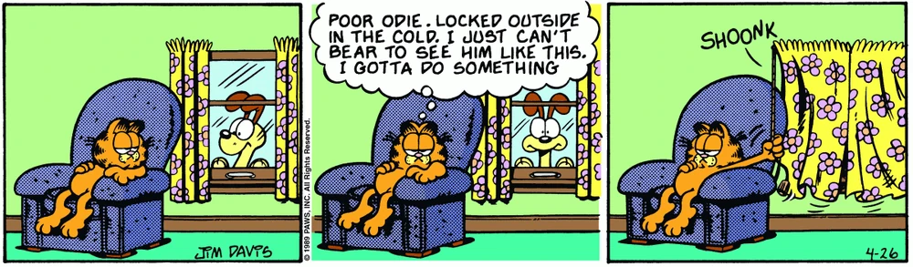Garfield, April 1989
